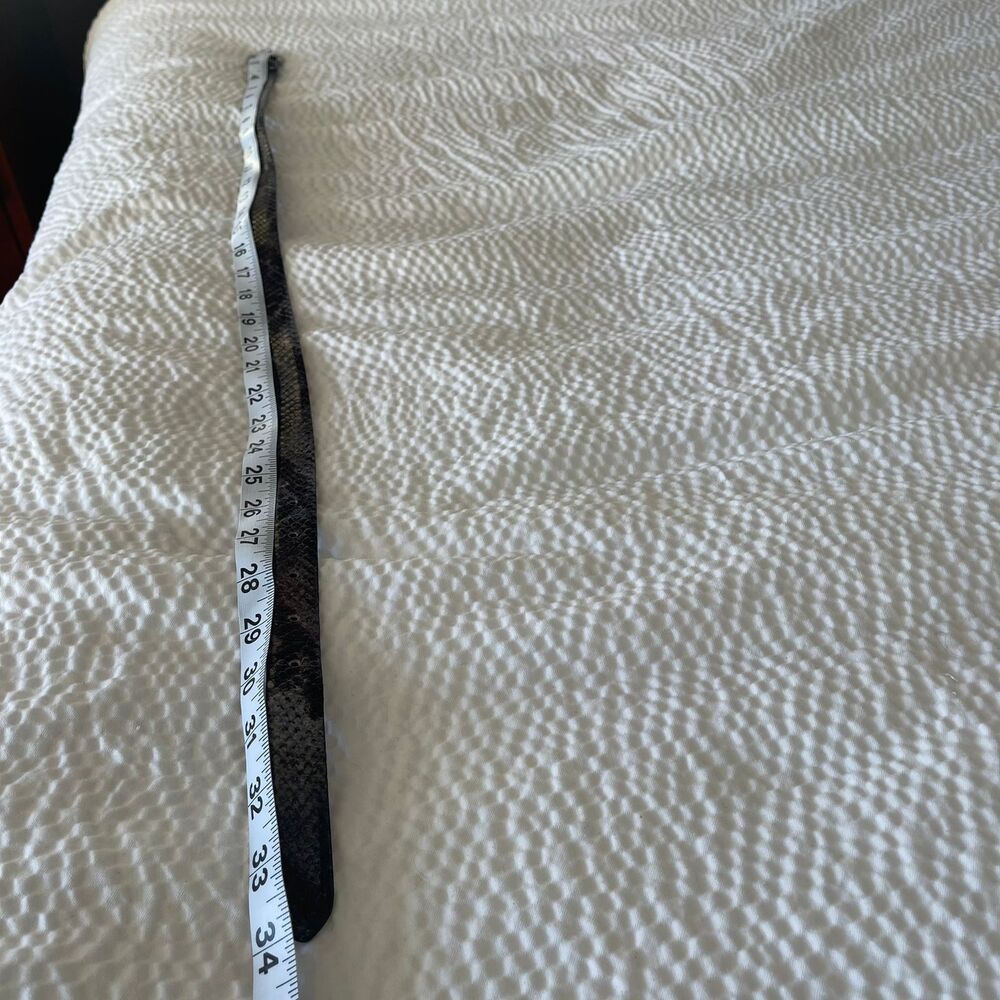 The Limited Python Snake Style Genuine Italian Le… - image 5